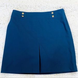 Talbots navy A-line skirt 16 P